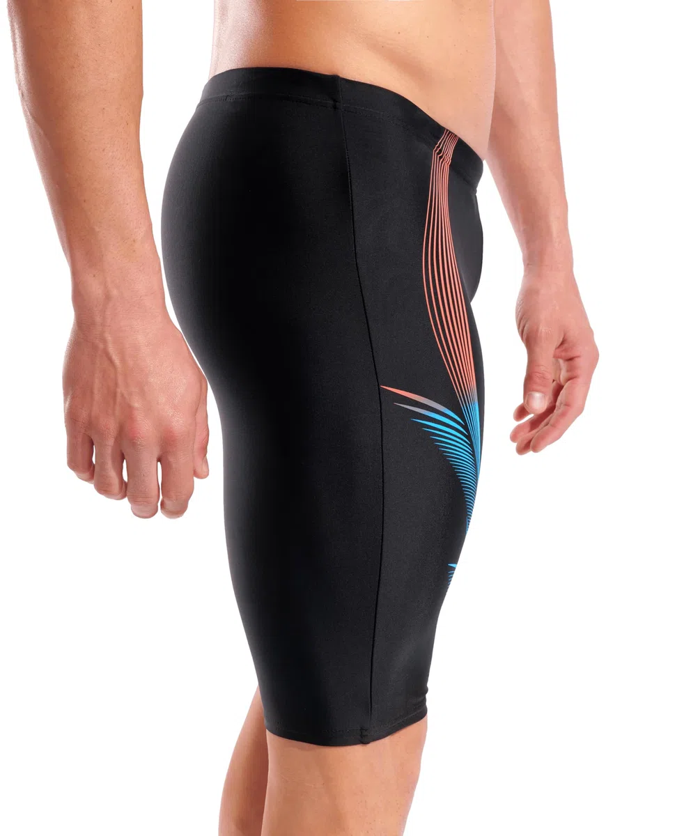 Arena Herren Feel Men's Blast Swim Jammer Knee-Length Swimsuit Sports Pool Bathing Suit Badehose