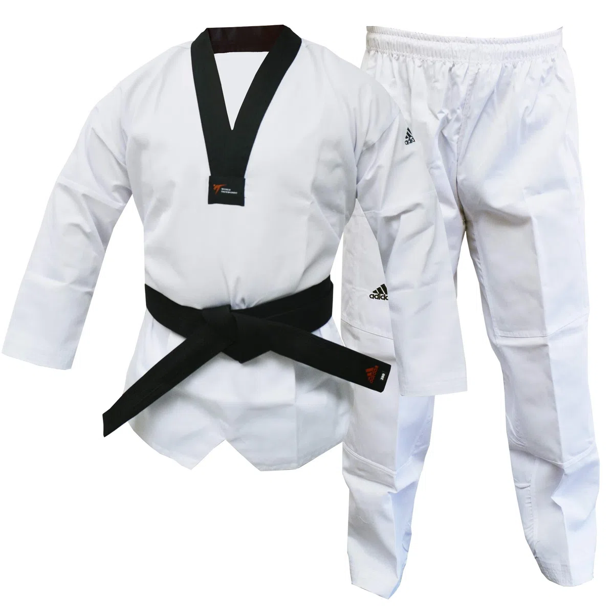 adidas WT Taekwondo Club Dobok ohne Streifen Martial Arts Uniform