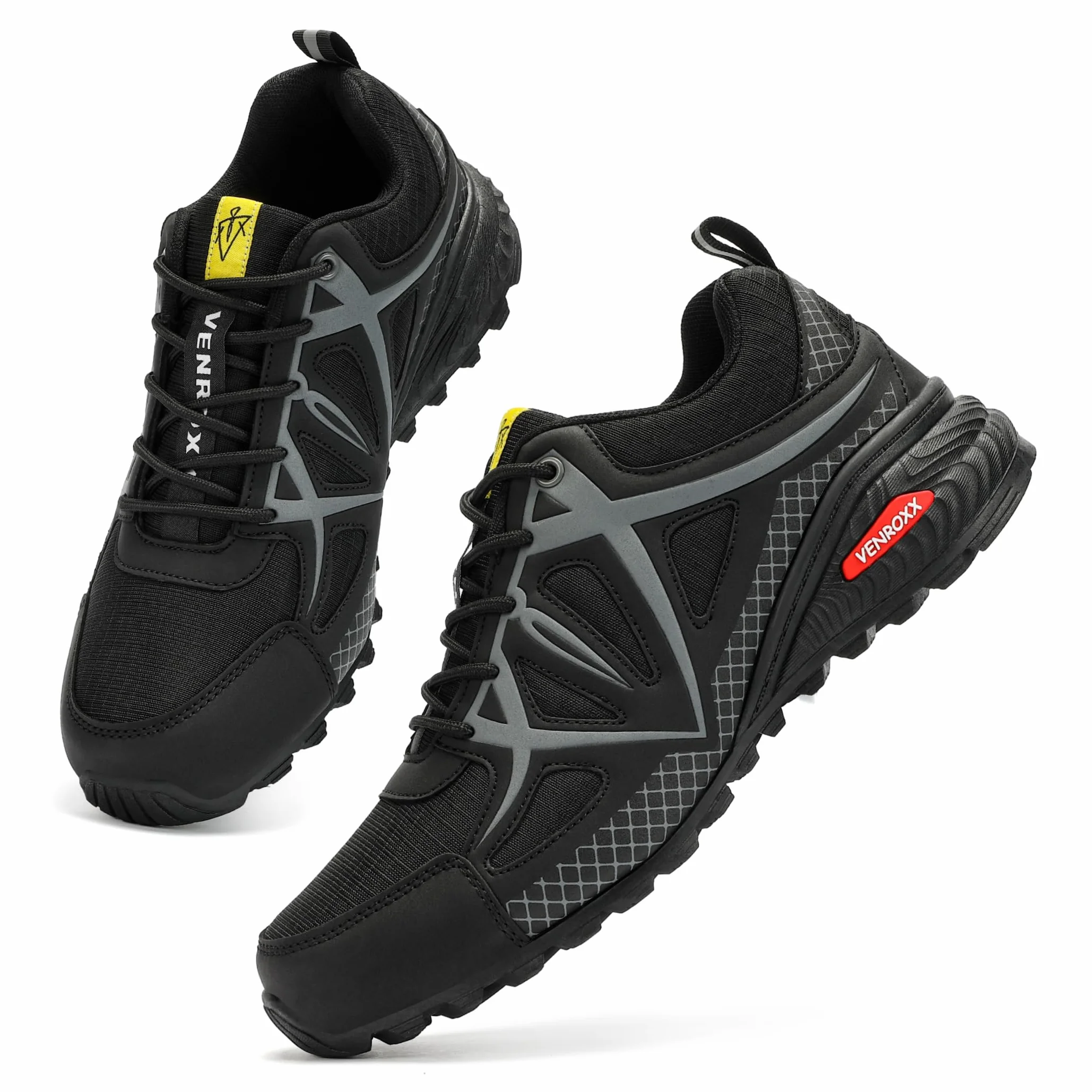 Traillaufschuhe Herren Wanderschuhe Leicht Trekkingschuhe Atmungsaktiv & rutschfeste Outdoor Sportschuhe Laufschuhe Gr.39-48