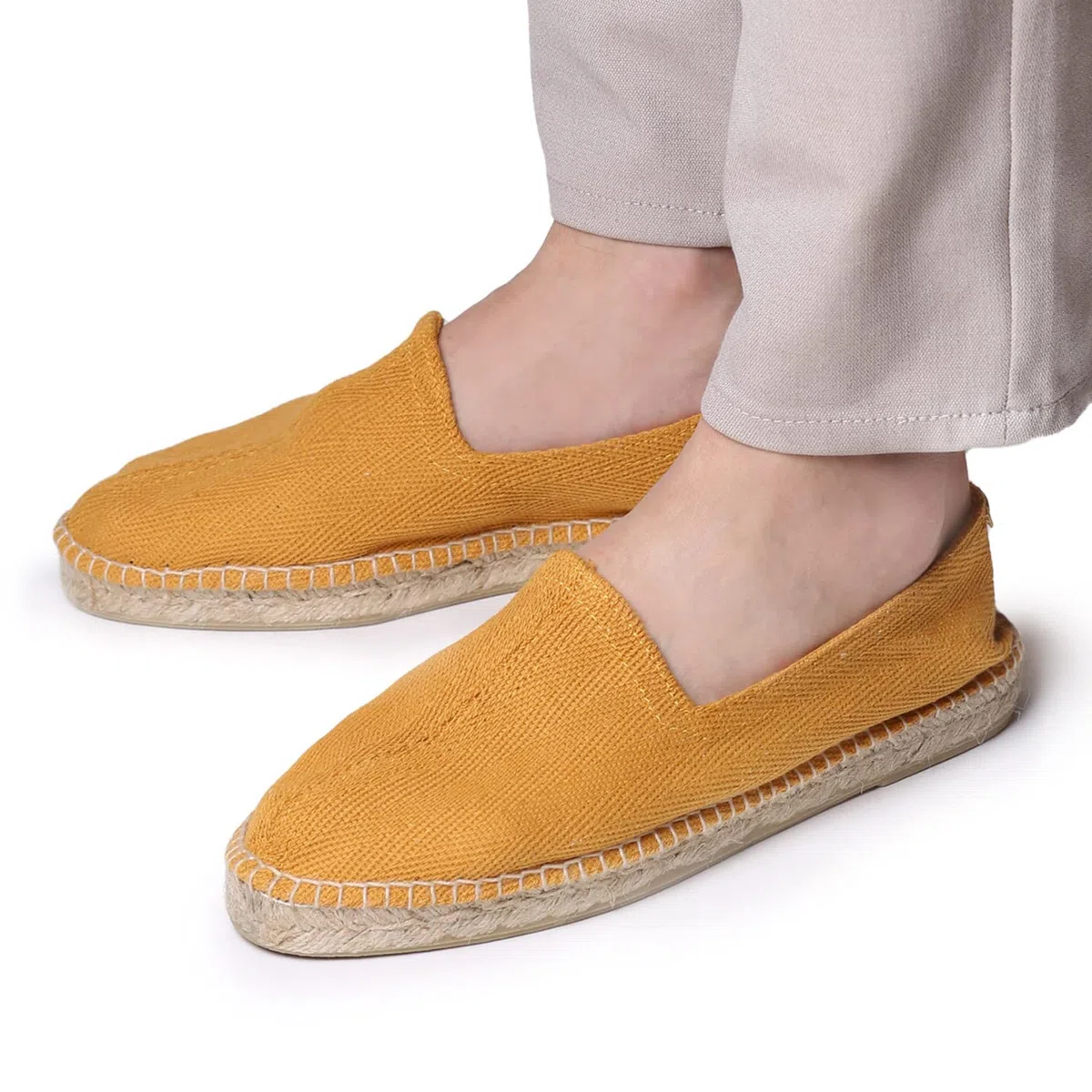 TONI PONS MONTGRI Herren-Espadrille aus Baumwollstoff.