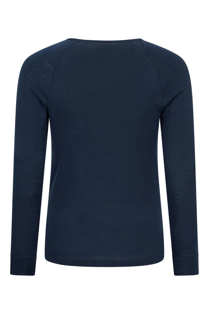 Mountain Warehouse Talus Herren-Langarmshirt mit Reißverschluss - Runde Halsausschnitt & Reißverschluss - Unterhemd Funktionsunterwäsche, Thermounterwäsche
