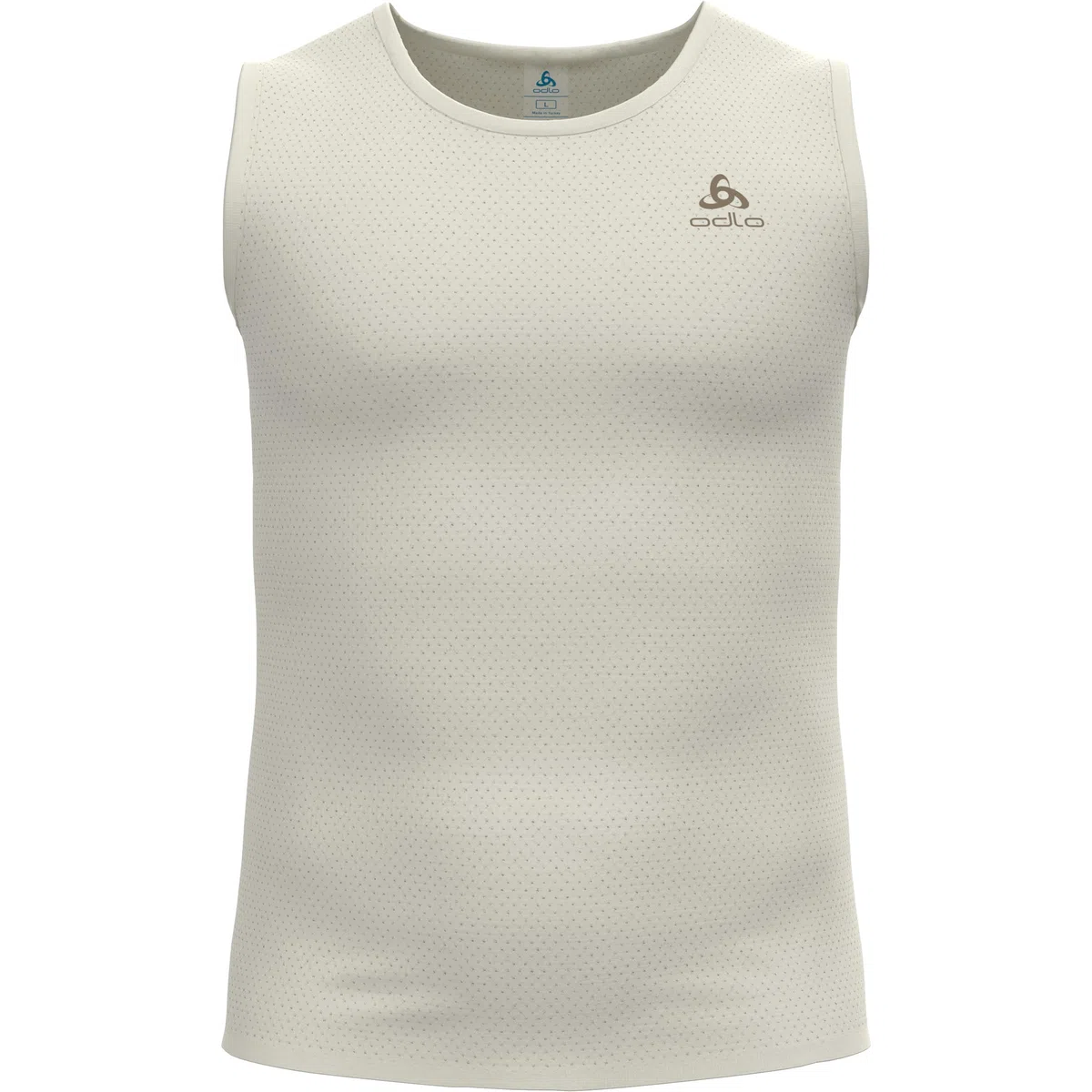 Odlo Merino Pw 140 Seamless Unterhemd Herren beige - Zero dye Melange M
