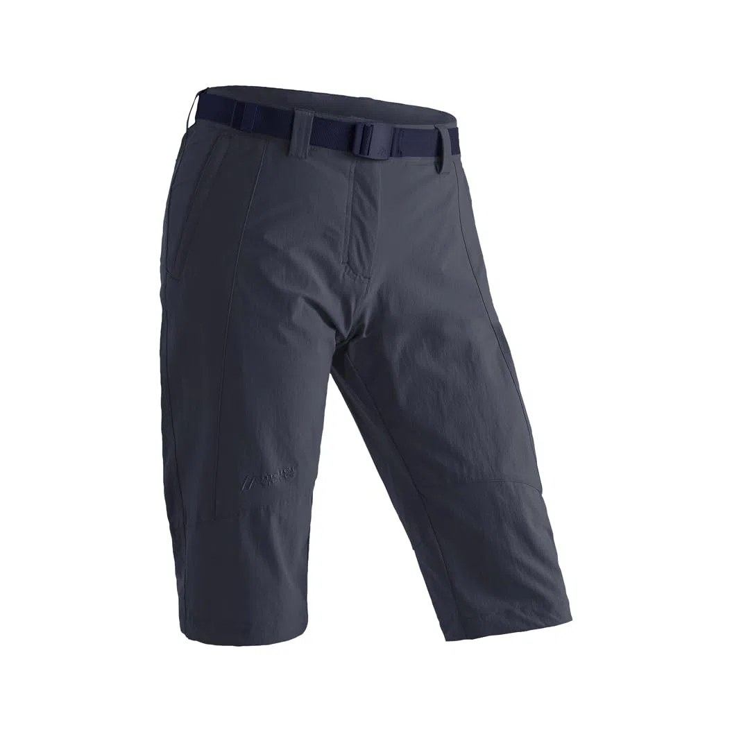 Maier Sports Kluane, Kurze Damen Wanderhose, Wasserabweisende Outdoorhose für Trekking und Hiking, PFC-frei, mSTRETCH pro 4 & Dryprotec