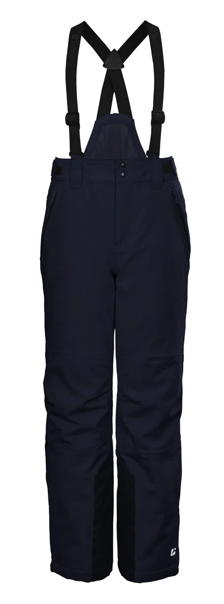 killtec Jungen Funktionshose/Skihose mit abzippbarem Latz KSW 79 BYS SKI PNTS, dunkelnavy, 164, 37310-000