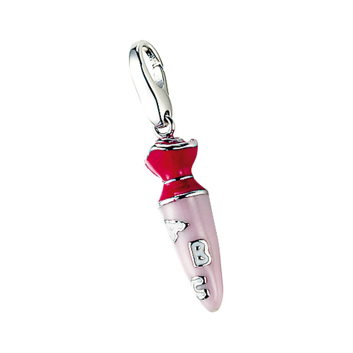 Giorgio Martello Milano Charm Schultüte, Silber 925 Rosé, Onesize 925 Sterling Silber
