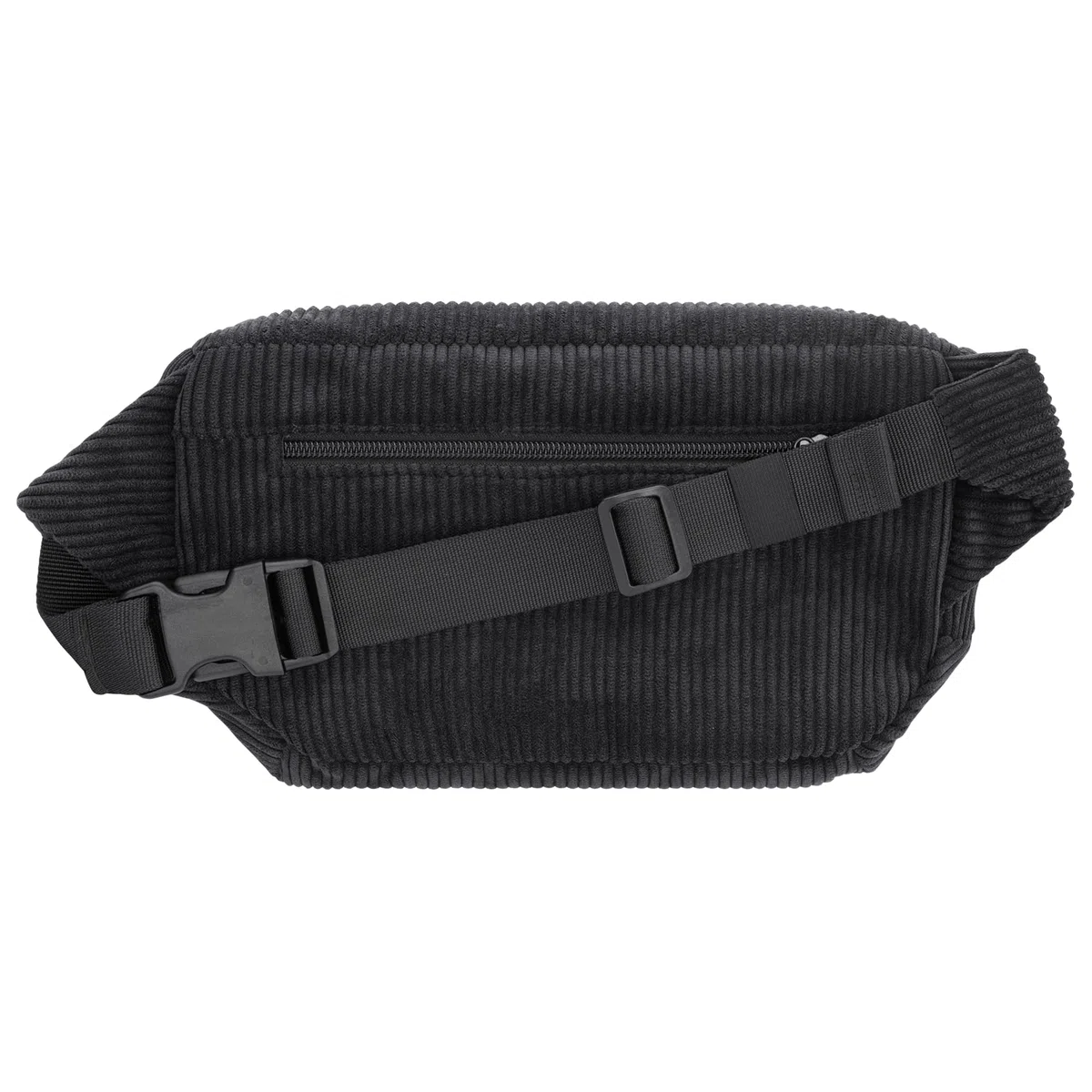 Bauchtasche, Cord Schwarz, Eckig, Vegan, Handmade in Berlin für Damen, Herren, Unisex. Hipbag, Crossbody Bag, Schultertasche, Hüfttasche