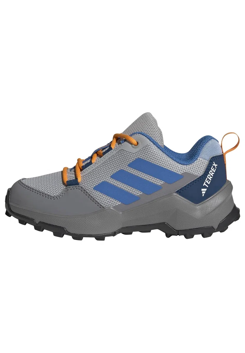 adidas Unisex Kinder Terrex Ax4S Hiking Kids Shoes, Grey Two/Glow Blue/Grey Three, 37 1/3 EU
