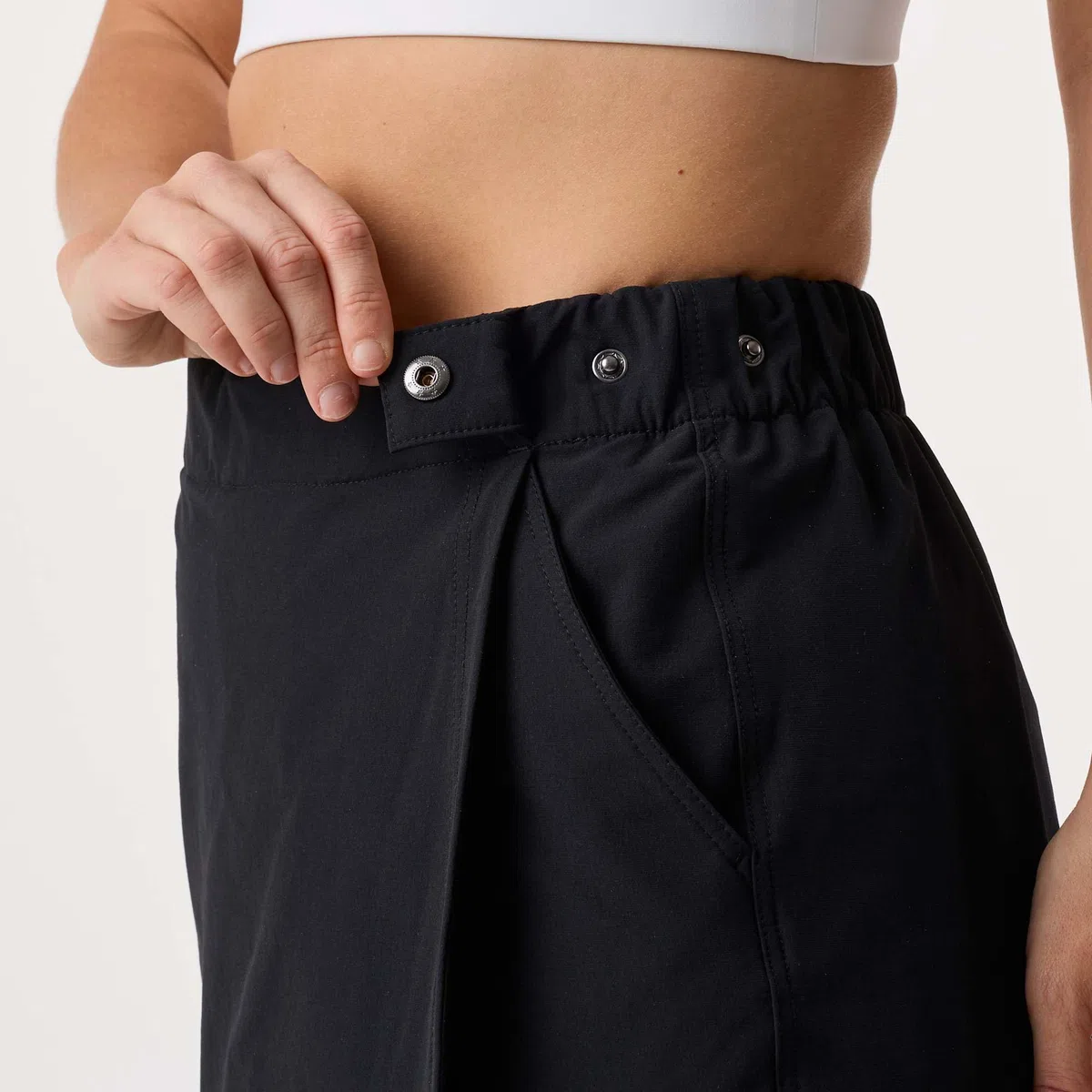 Swedemount Trondheim Trekking Skort für Damen Outdoor-Rock zum Wandern mit Taschen