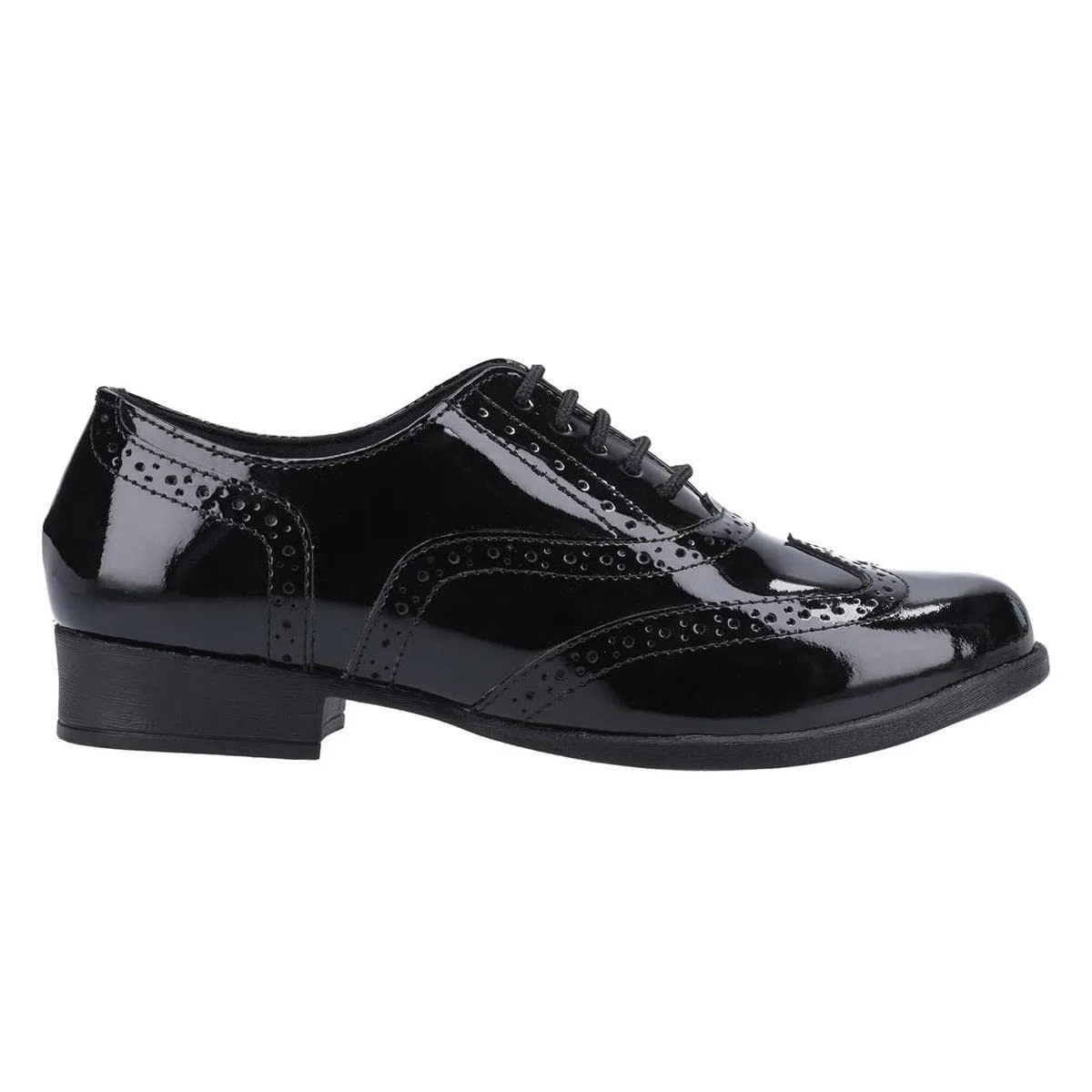 Hush Puppies Mädchen Kada Senior Patent Schuluniform-Schuh