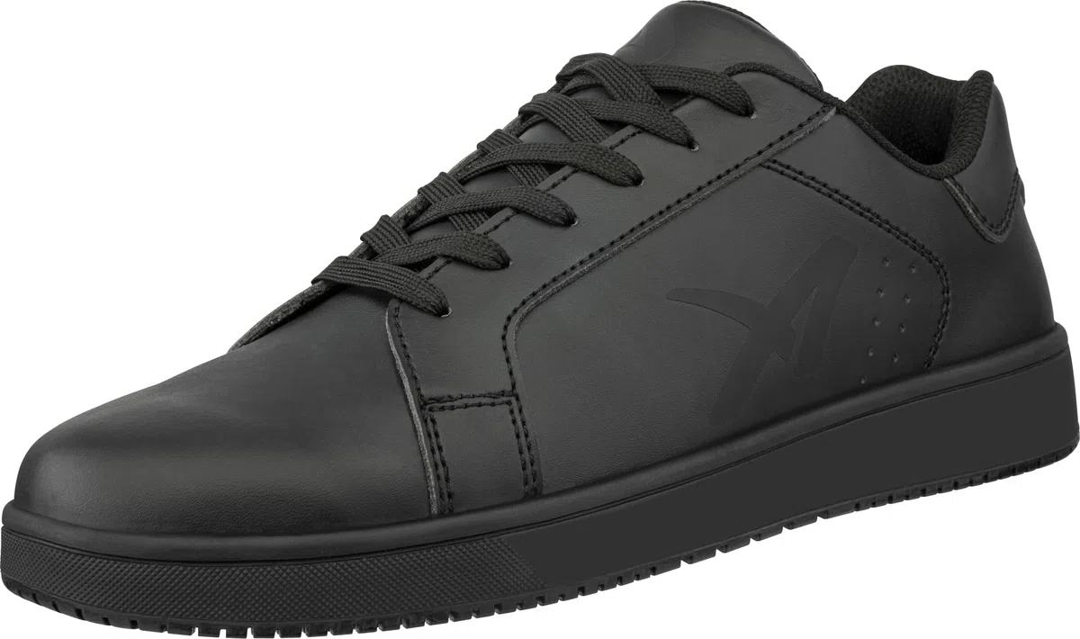 ALBATROS Boogie Rutschhemmende Serviceschuhe – rutschfeste Gastronomieschuhe für Damen und Herren, sehr leicht - Non-Slip Sneaker – ideal für Service und Gastronomie Schwarz