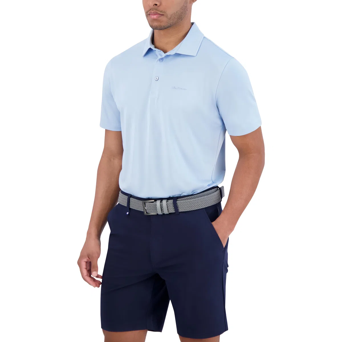 Ben Sherman Herren Solid Air Pique Short Sleeve Sports Fit Polo Top Kurzärmliges Poloshirt aus solidem Air-Piqué, Sport-Passform (1er Pack)