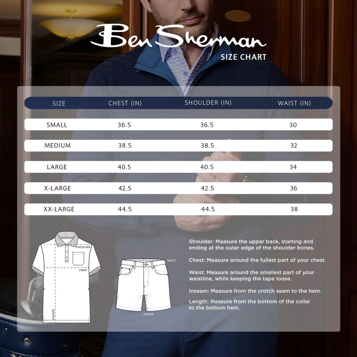 Ben Sherman Herren Solid Air Pique Short Sleeve Sports Fit Polo Top Kurzärmliges Poloshirt aus solidem Air-Piqué, Sport-Passform (1er Pack)