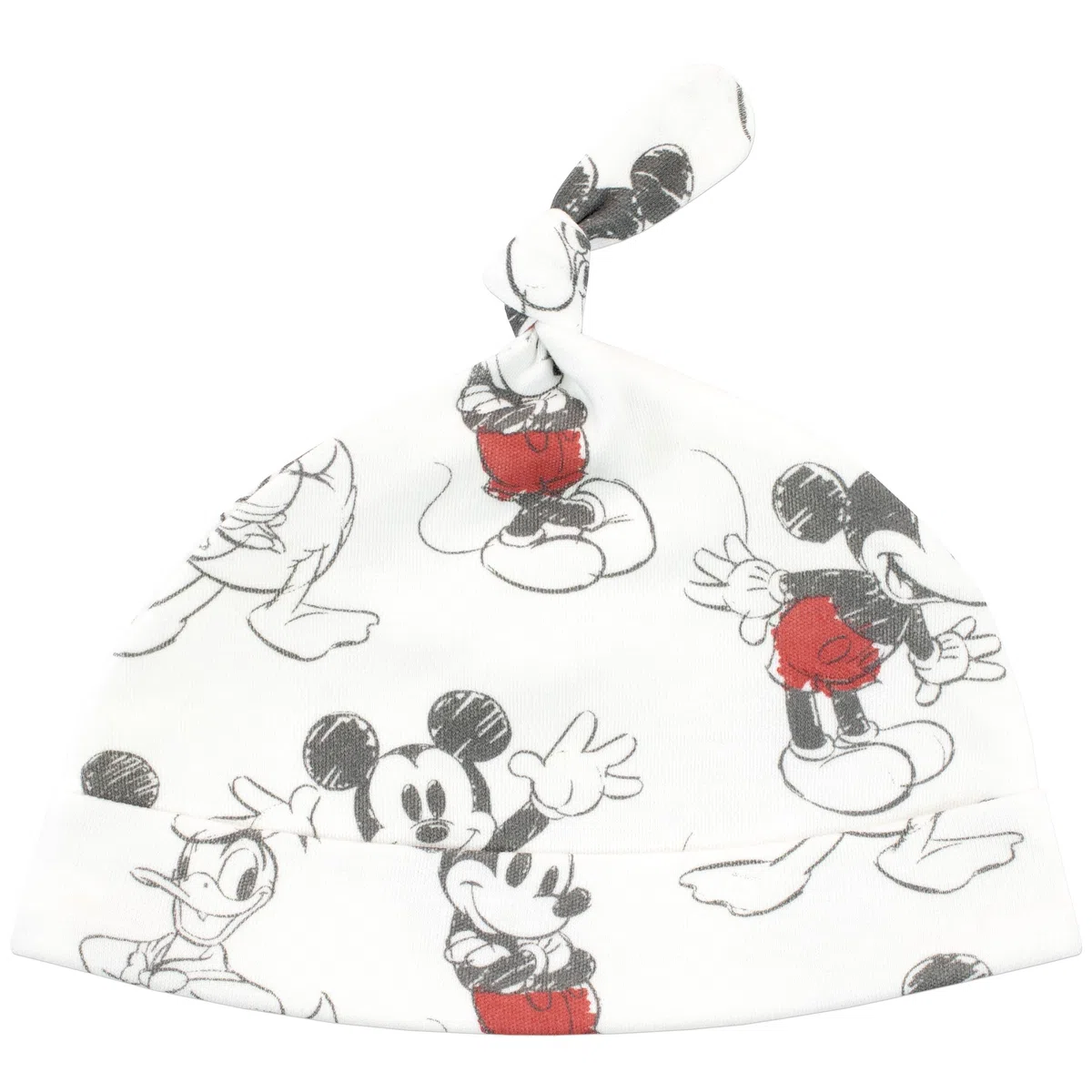 Disney Baby Jungen Mickey Mouse und Donald Duck Bodysuit mit Hut und Latz Outfit 5-teiliges Set Mehrfarbig 74