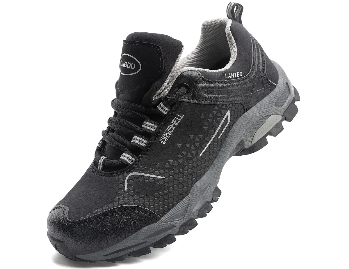 LANGDU Wanderschuhe Herren Damen Wasserdicht Wanderschuhe Leicht Trekkingschuhe Wanderstiefel Atmungsaktiv Outdoorschuhe 38-46EU