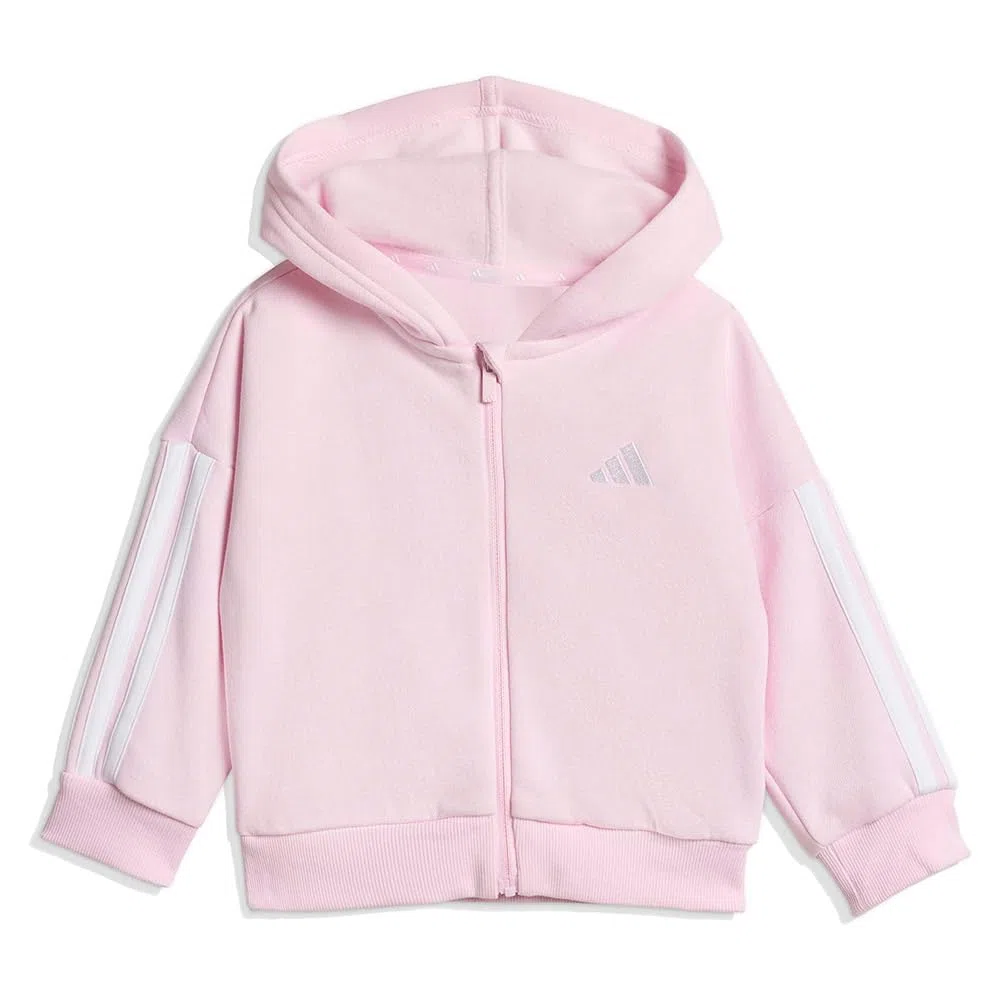 adidas Unisex Baby ESSENTIALS JOGGER, clear pink/white, 3-4 Years