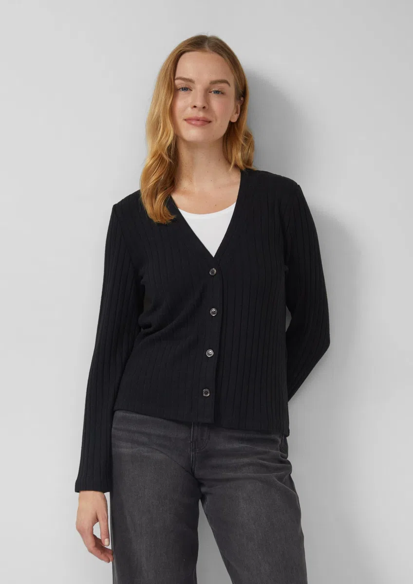 s.Oliver Damen 2172334 Jersey-Cardigan (1er Pack)