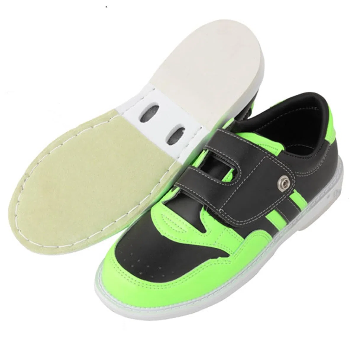 VEACAM Herren Bowlingschuhe, Unisex Weiche Gleitsohle rutschfeste Indoor Bowl Schuhe Bequeme Athletic Workout Sport Turnschuhe