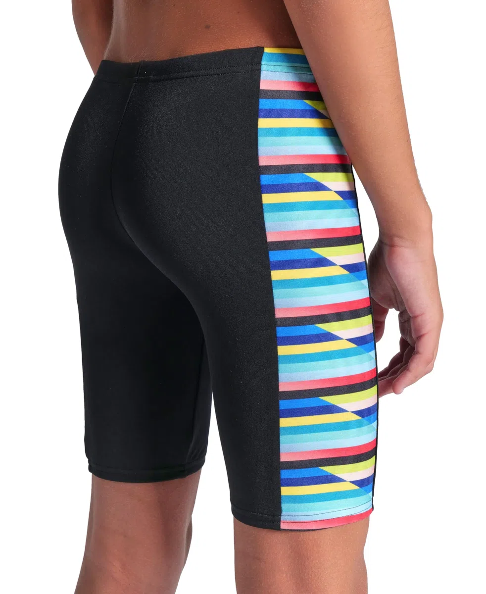 ARENA Jungen Boys Performance Racing Stripe Competitive Athletic Swim Jammers Badehose
