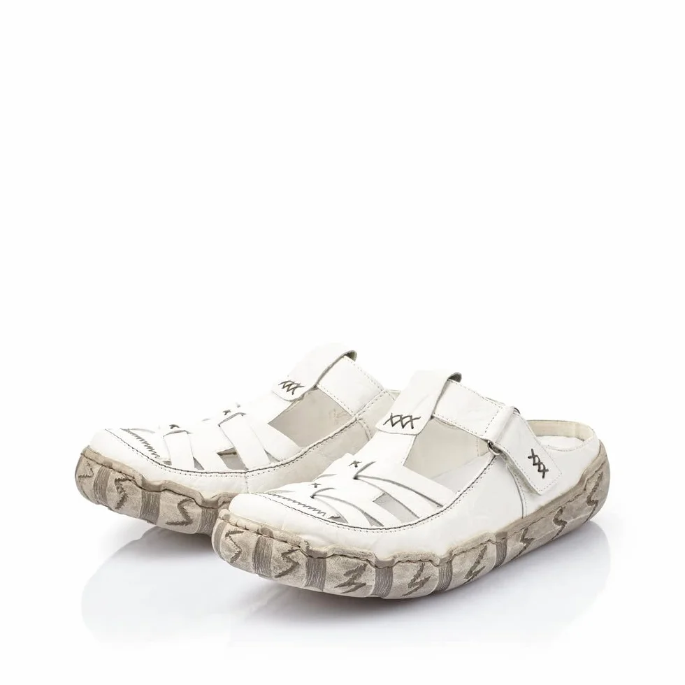 Rieker Damen Clogs L0396, Frauen Slipper
