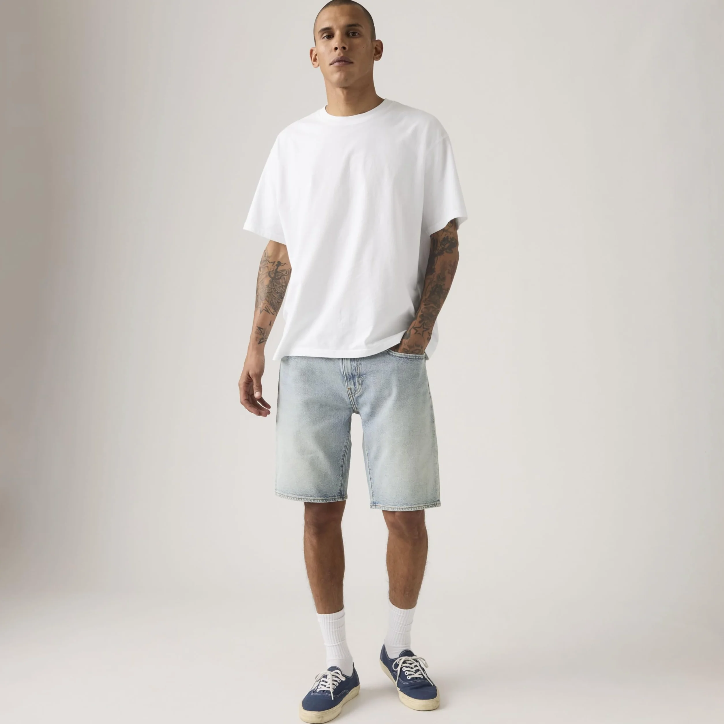 Levi's Herren 405 Standard Denim Shorts