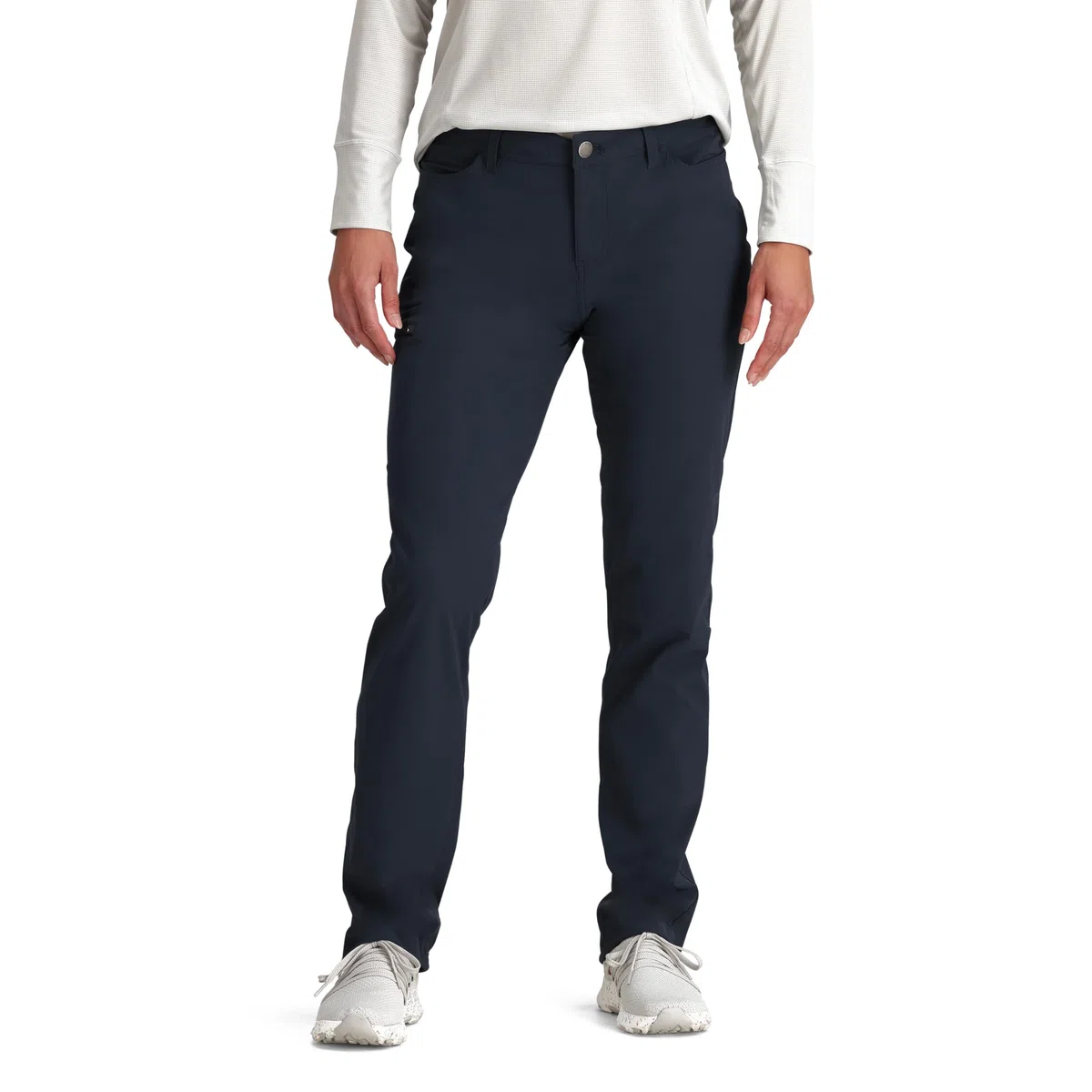 Outdoor Research Ferrosi Damenhose, kurze Innennaht, Wandern, Klettern, Camping, leichte Ausrüstung, Dunkles Marineblau , 40