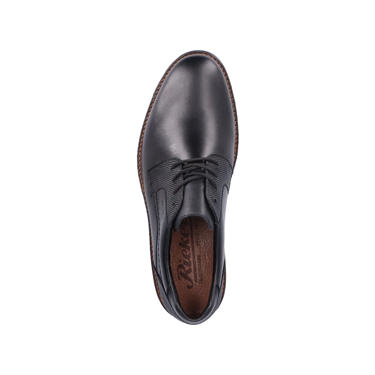 Rieker Herren Halbschuhe Herren schwarz