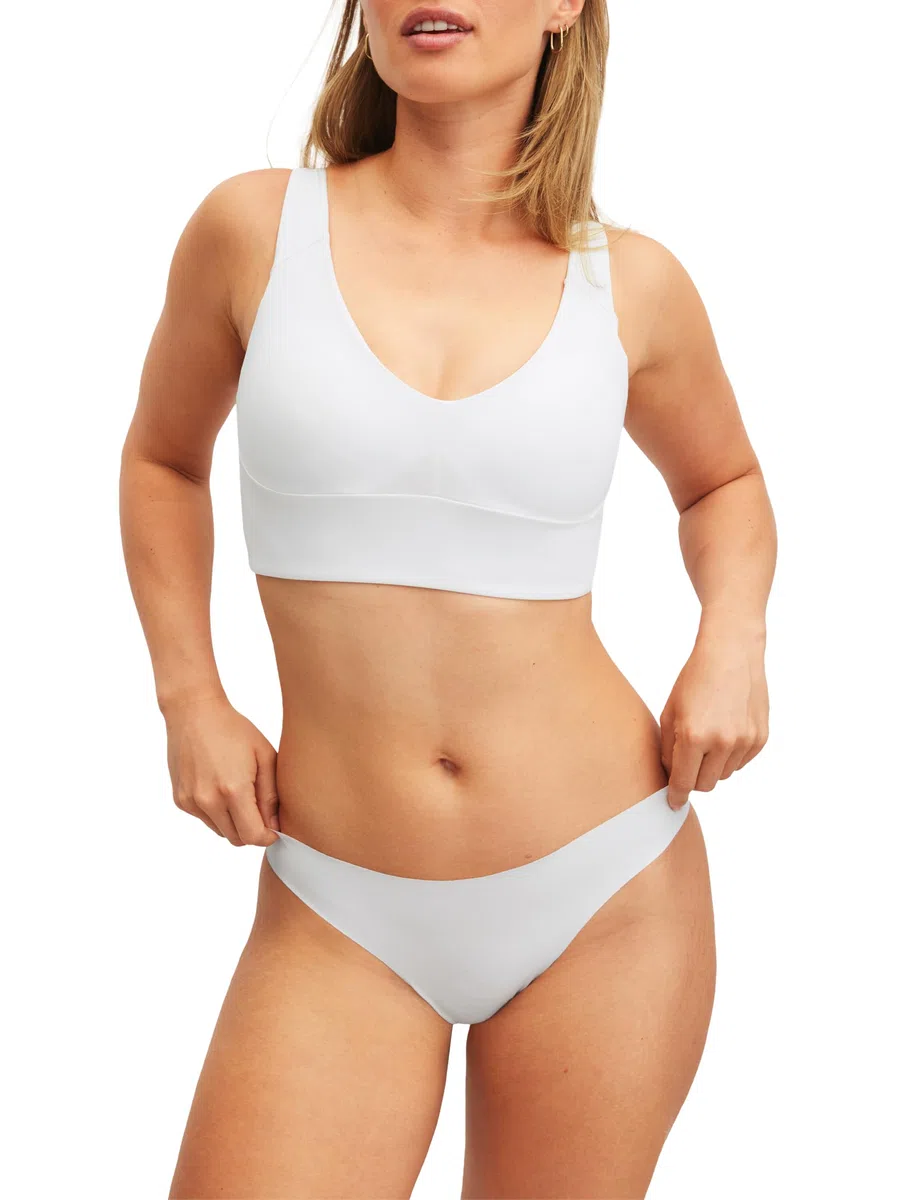 CALIDA Natural Skin Bustier Damen, verstellbare Träger, ohne Bügel und Schale, hautfreundliche Qualität