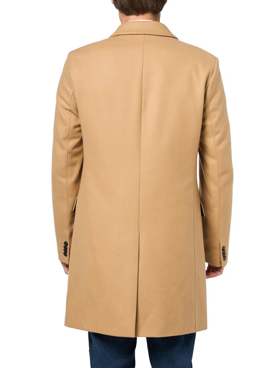 HUGO Herren Soft Wool Blend Overcoat Mantel (1er Pack)