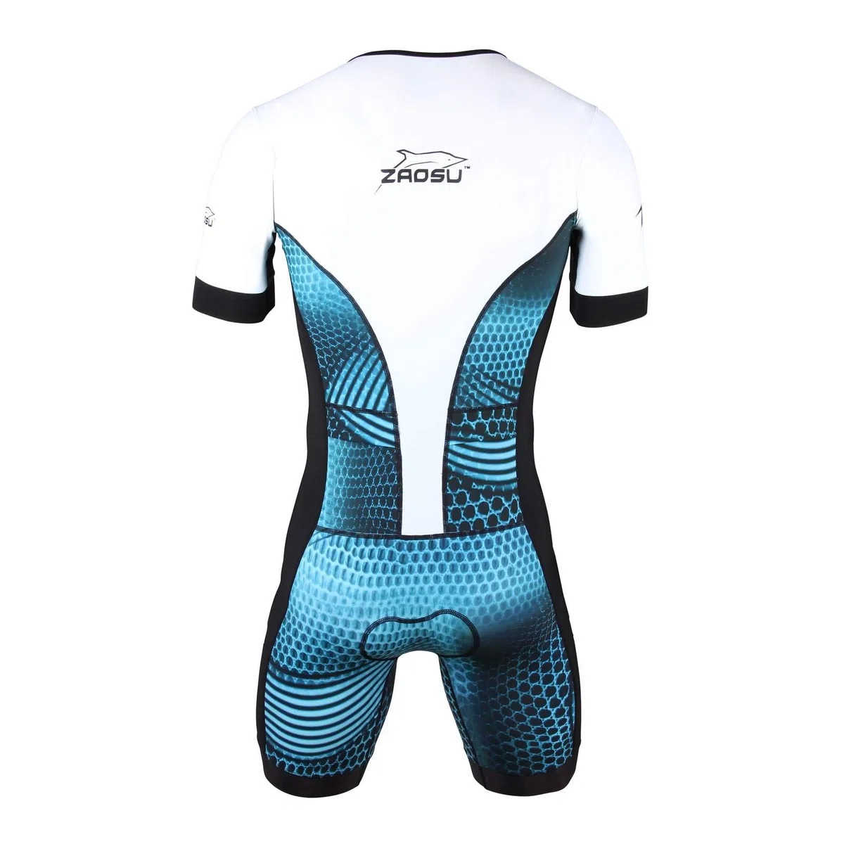 ZAOSU Racing Herren Aerosuit - Trisuit Einteiler | Triathlonanzug mit Arm