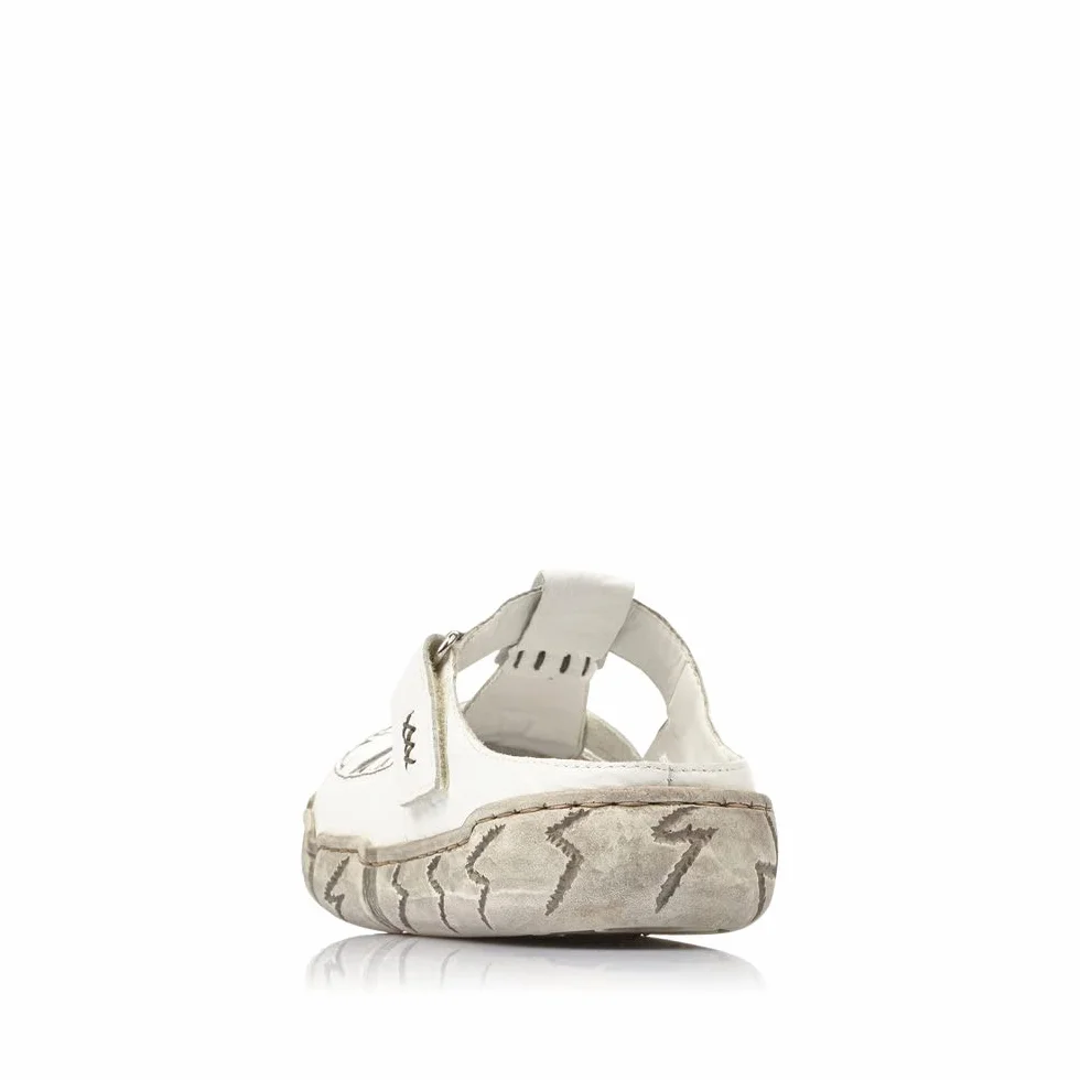 Rieker Damen Clogs L0396, Frauen Slipper