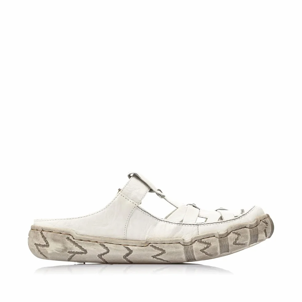 Rieker Damen Clogs L0396, Frauen Slipper