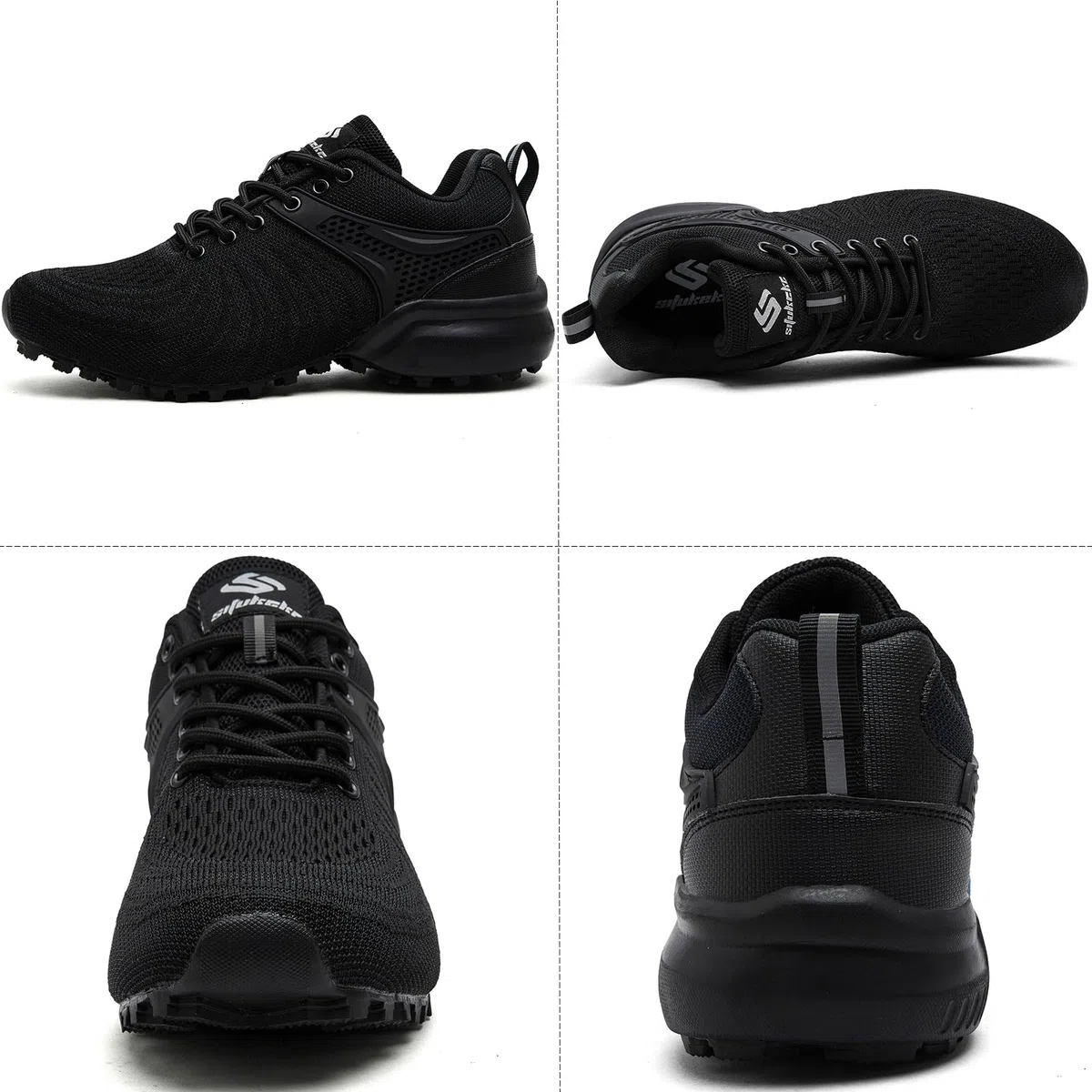 Traillaufschuhe Herren Laufschuhe Wanderschuhe Leicht Straßenlaufschuhe Sneaker Trekkingschuhe rutschfeste Outdoor Fitnessschuhe Sportschuhe