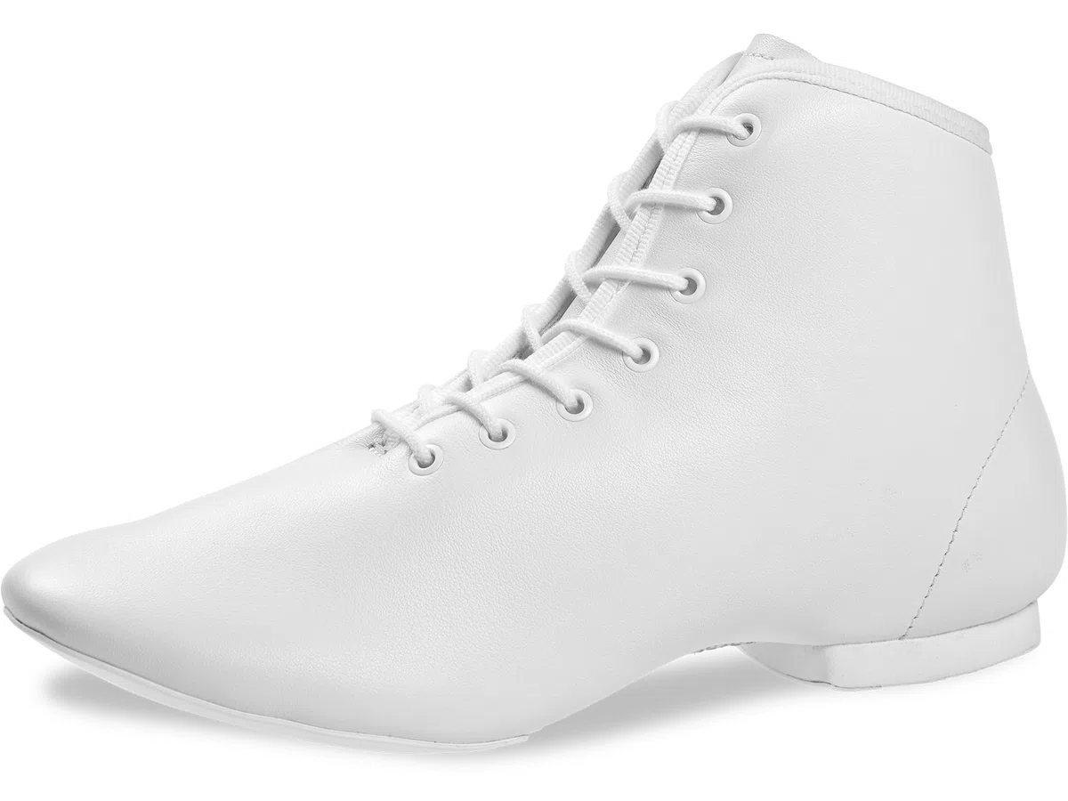 Diamant RISE Gardestiefel 7-Loch unisex Gardeschuhe geteilte Sohle weiß Lederimitat