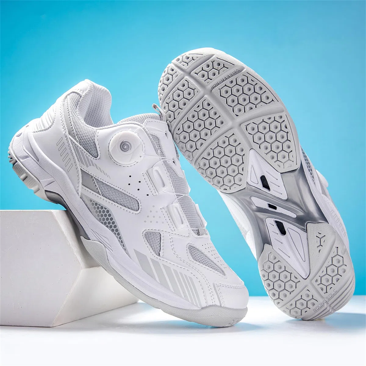 Badminton-Schuhe Leichte Tischtennis- Und Pickleball-Schuhe Für Herren Damen All-Court-Sneaker Nicht Abfärbend rutschfest