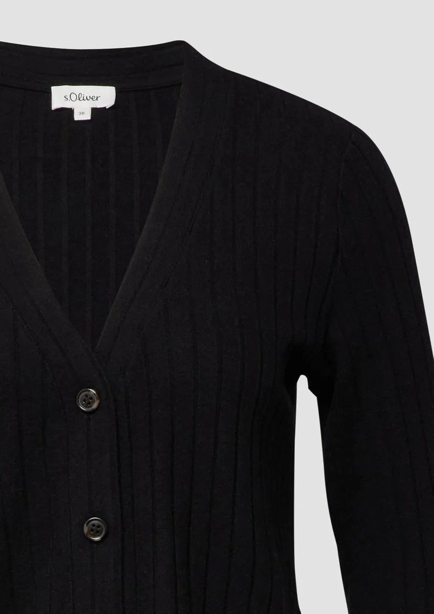 s.Oliver Damen 2172334 Jersey-Cardigan (1er Pack)
