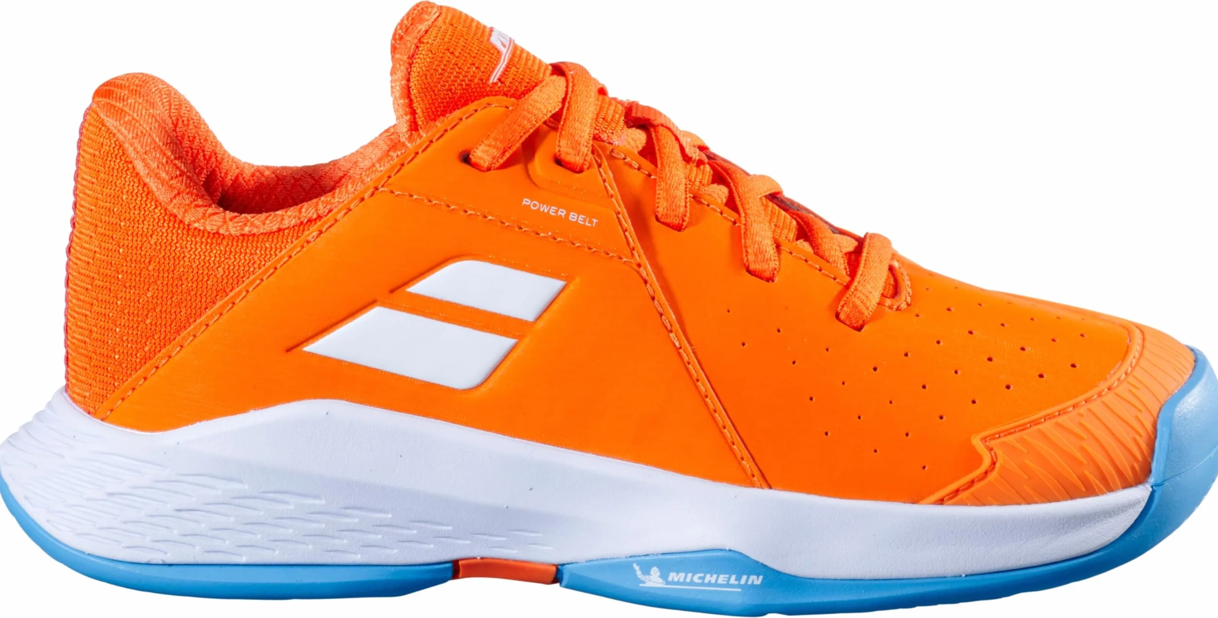 Babolat Kinder Prop Jr 3 Ac Tennisschuhe Allcourtschuh Orange-Weiß Eu Neu