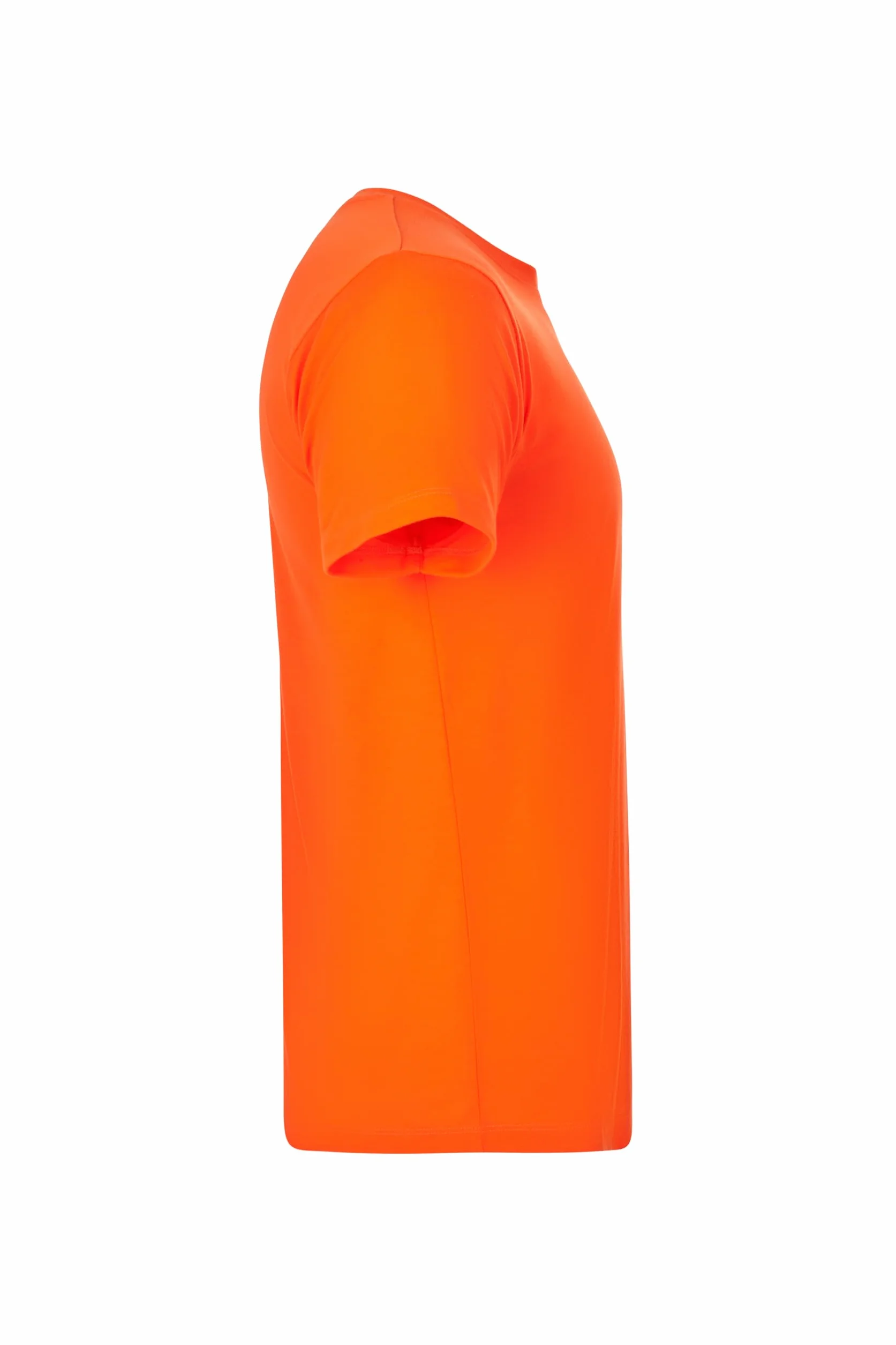 Mukua Unisex Derby, Camiseta Poliéster Tacto Algodón Unterhemd, Orange (fluor orange), L