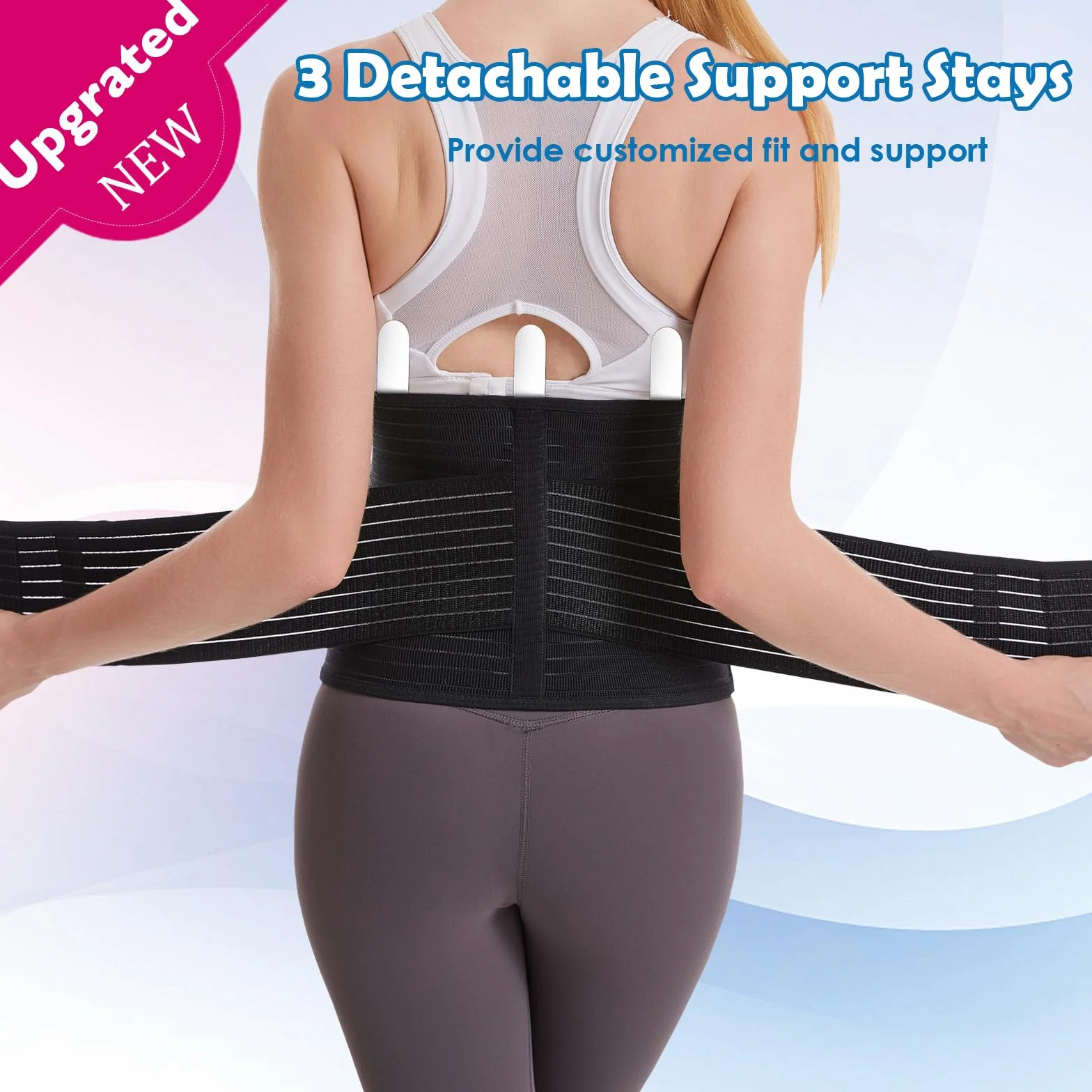 Postpartum Gürtel für Damen, Abdominal Binder Post Chirurgie Belly Wrap, C Abschnitt Erholung Must Haves, Gürtel für postnatale Pflege, Taille/Becken Gürtel für Rückenschmerzen Relief