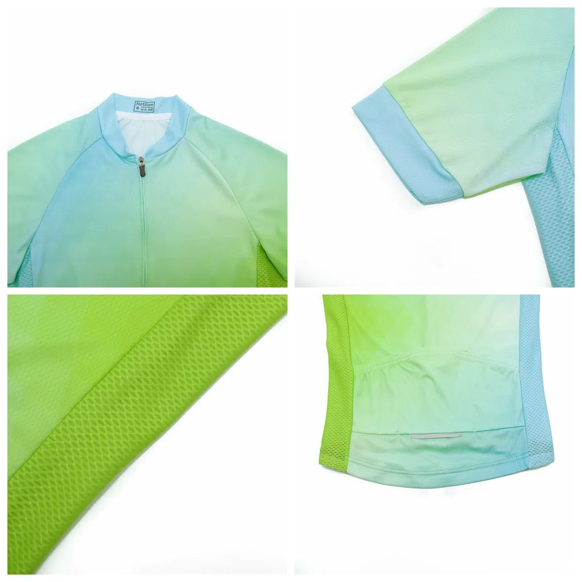 Radtrikot-Shorts-Set, Damen, Bike-Top-Anzug, Reißverschlusstaschen, Damen-Fahrradbekleidung