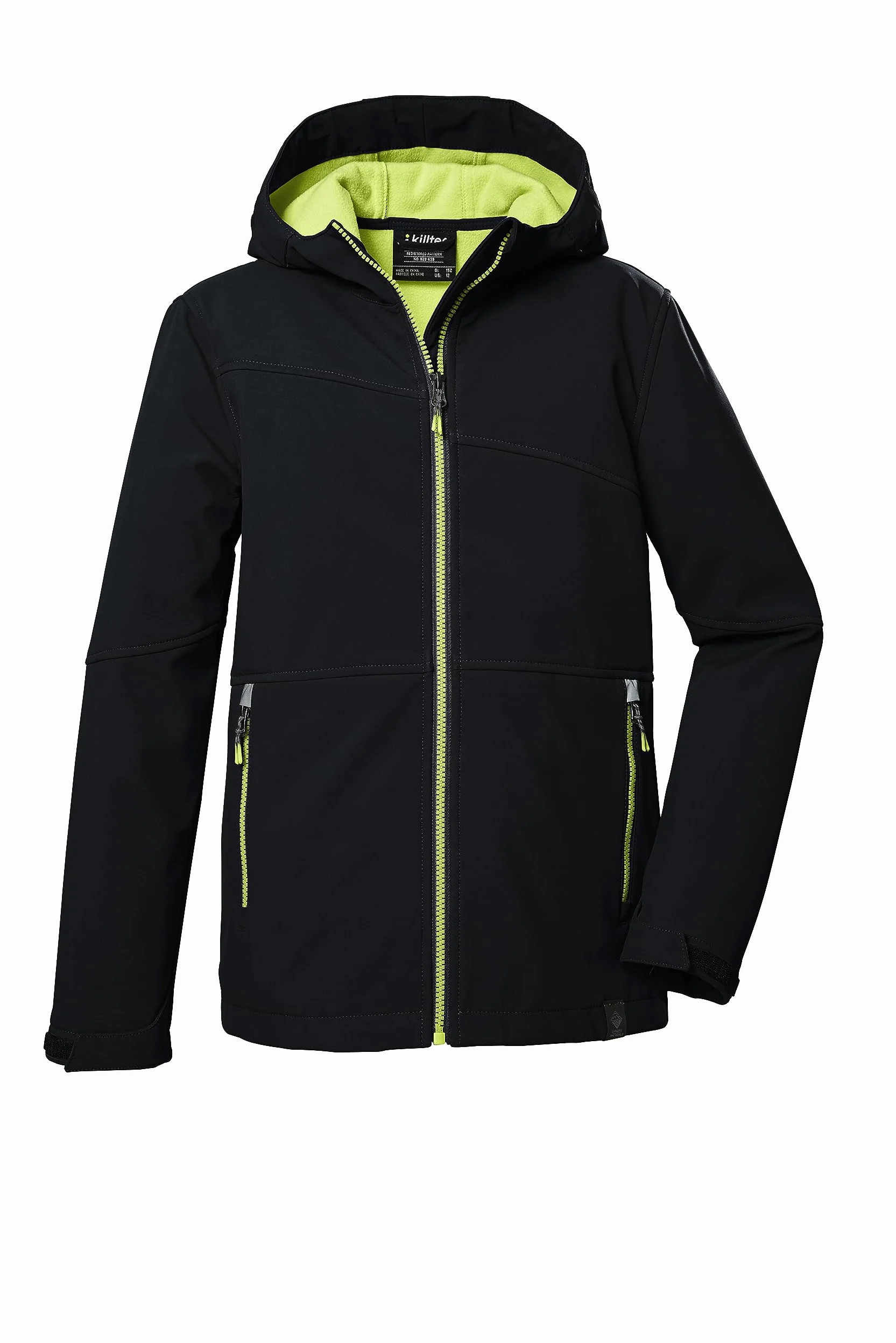 Killtec Jungen Kos 321 Bys Sftshll Jckt Softshelljacke/Outdoorjacke mit Kapuze