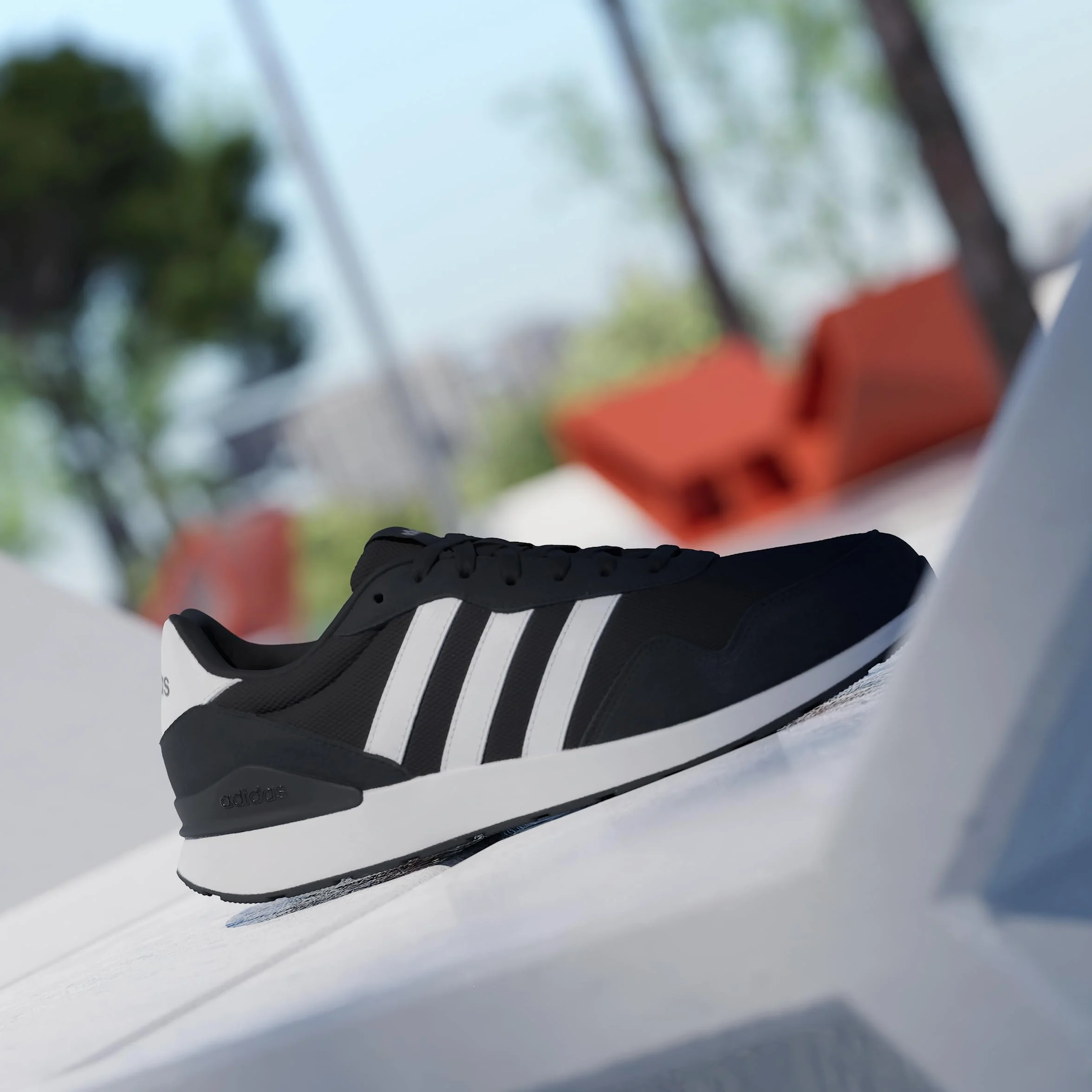 adidas Herren Run 60S 4.0 Shoes, Core Black/Cloud White/Core Black, 41 1/3 EU