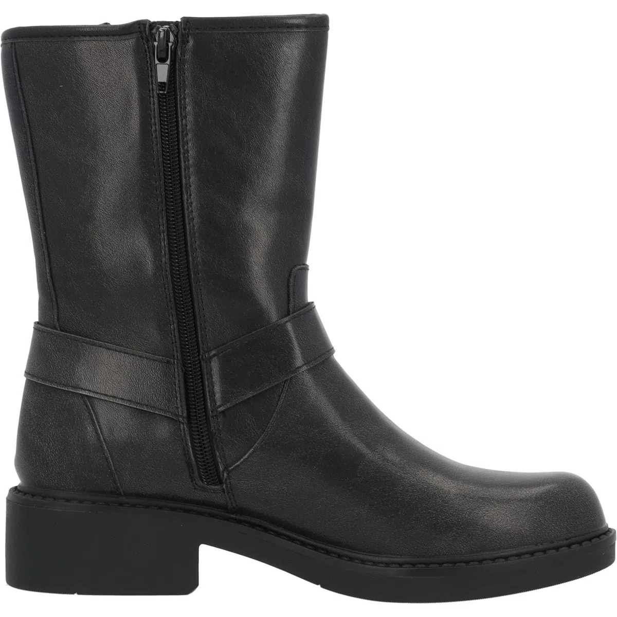 Palado Damen Stiefeletten Hanav - Cowboystiefel für Frauen - elegante Boots mit Absatz - modische Winterschuhe aus Leder - bequeme und stilvolle Damenstiefel