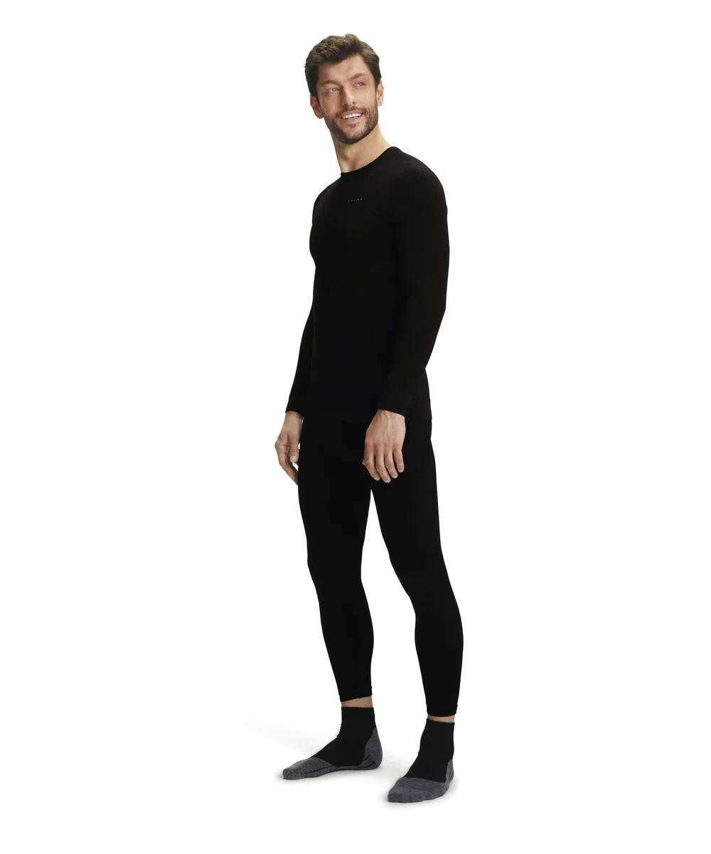 FALKE Herren Maximum Warm Round Neck Funktionsshirt Langarm schnelltrocknendes atmungsaktives nachhaltiges Funktionsmaterial kalte bis sehr kalte Temperaturen Funktionsunterwäsche 1 Stück