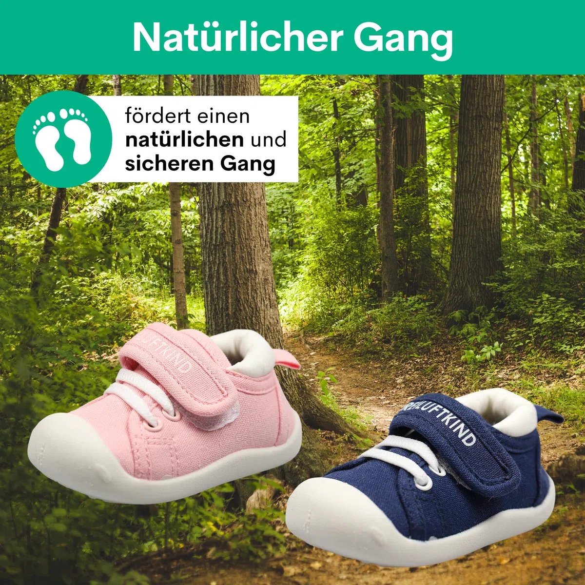 Freiluftkind Das Original – Tonto rutschfeste Barfußschuhe – Unsere Kinder-Barfußschuhe unterstützen Dein Kind für eine ideale und gesunde Fußentwicklung