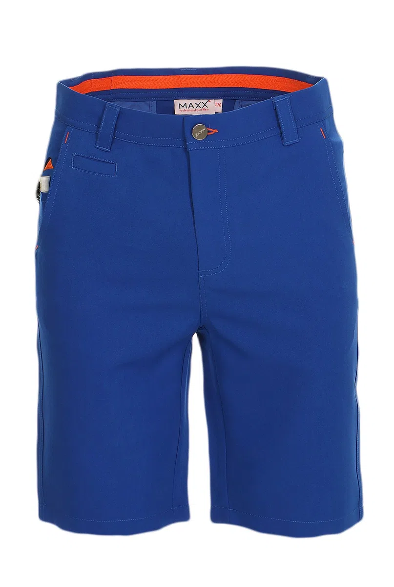 MAXX Kinder Bermuda Hose mit verstellbaren Bund(Weiss, 164) Jungs