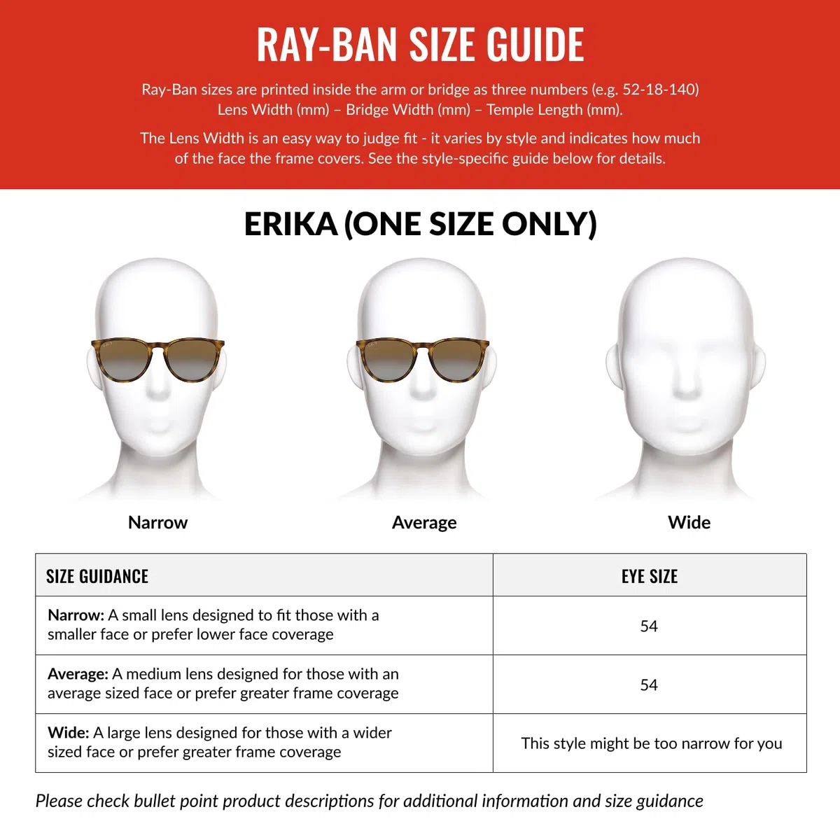 Ray-Ban Unisex Rb4171 Erika Sonnenbrille (1er Pack)