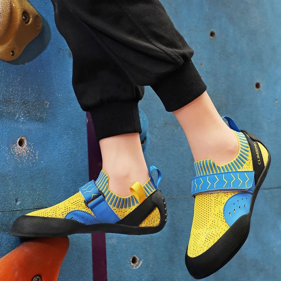 Kletterschuhe Für Herren Damen Leicht Für Den Innenbereich Für Anfänger Boulderschuhe Mesh rutschfest