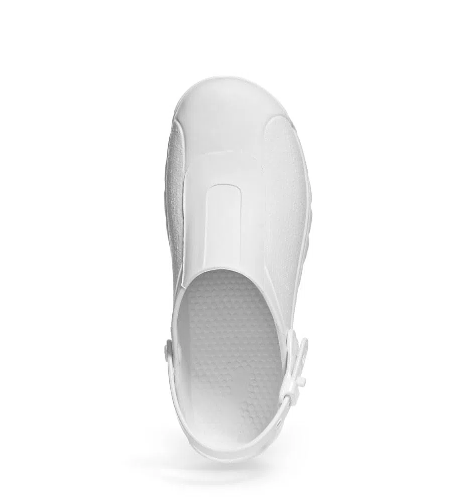 ABEBA 9600 AUTOKLAVIERBARE CLOGS Verstopfen, OB, A, E, SRC, Weiß, Größe 44