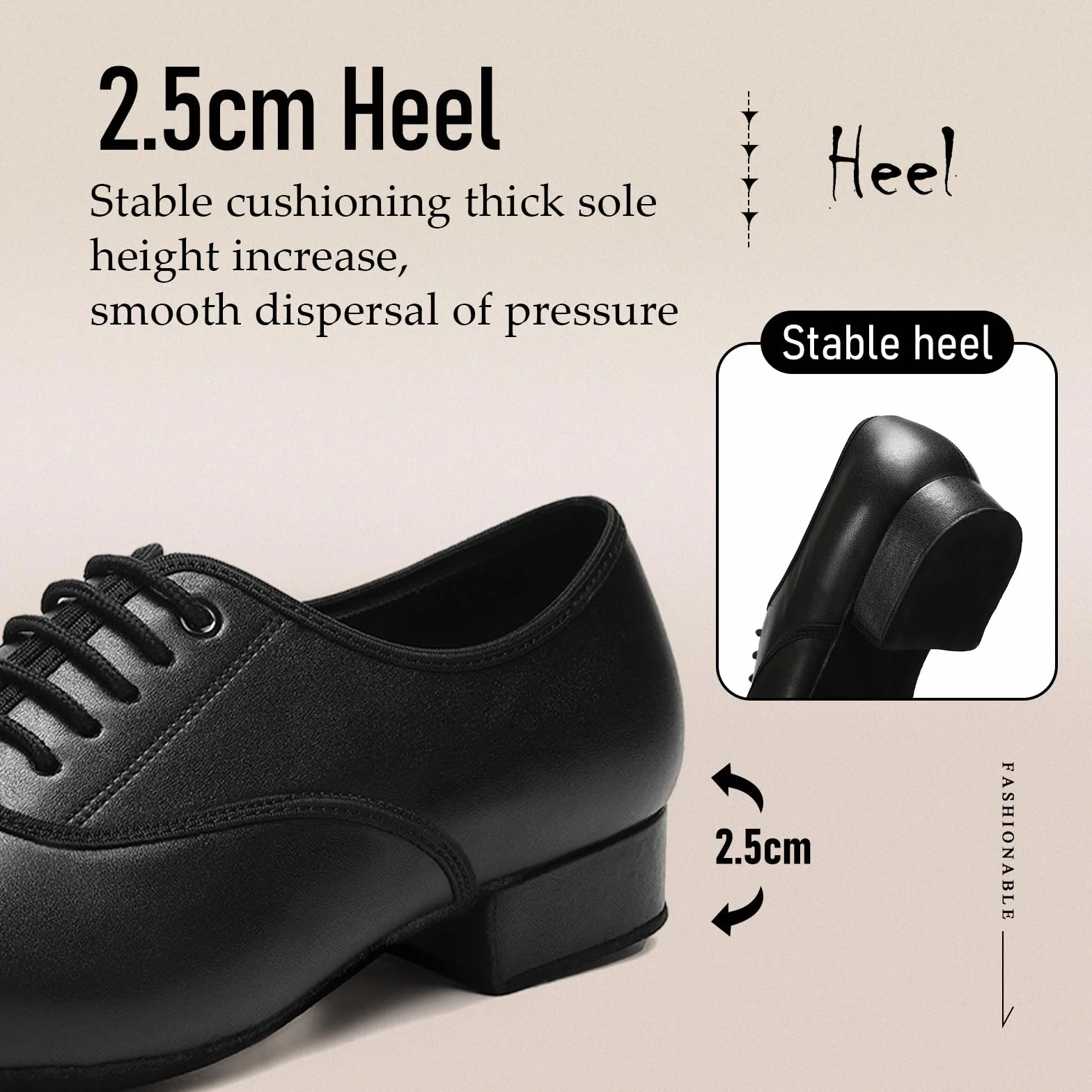 Tanzschuhe latein Herren Atmungsaktiv Niedriger Absatz Tango Salsa Modern Charakter Schuh ballsaal,Modell-PUNMD