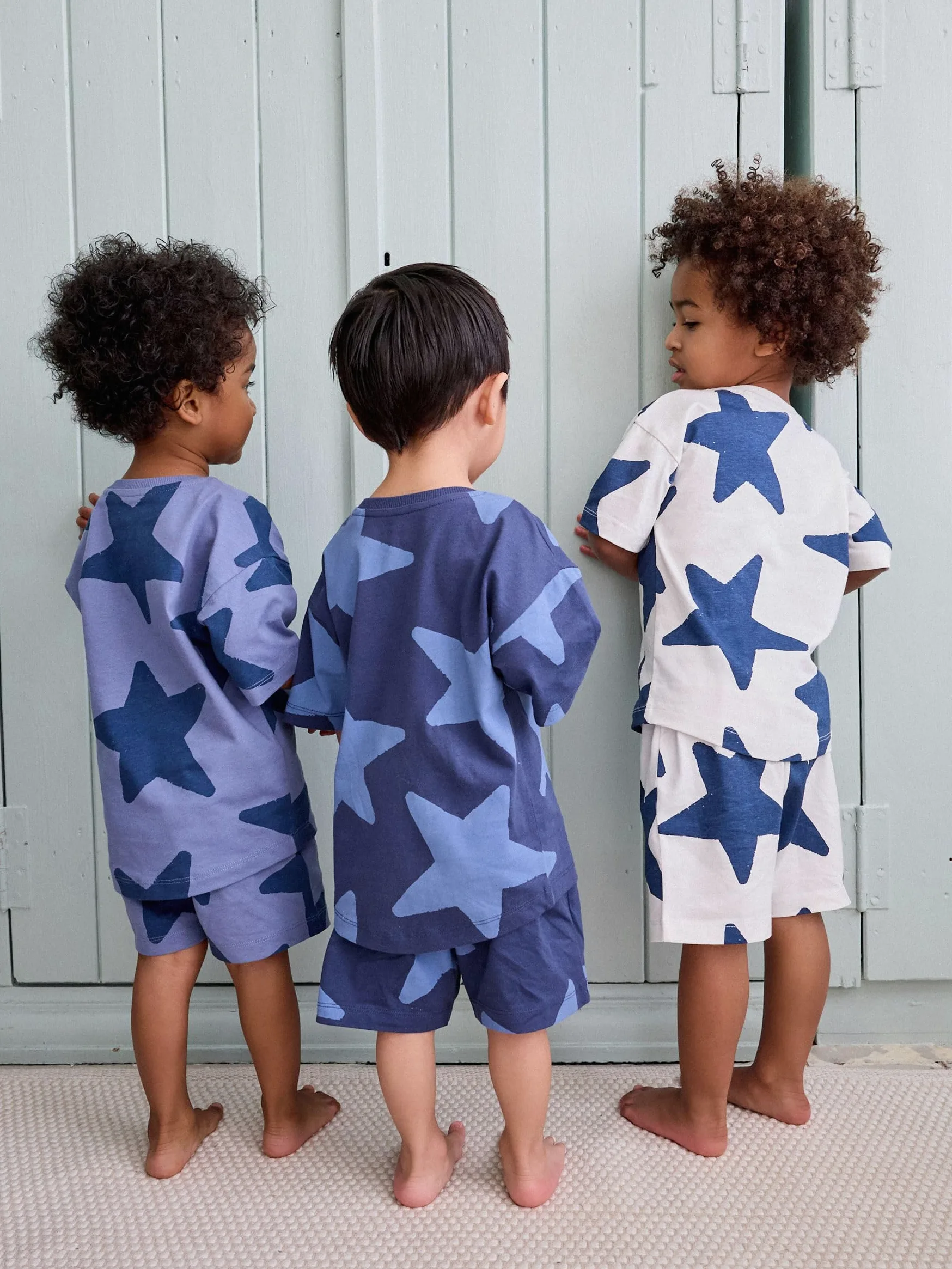 NEXT Jungen Kurze Schlafanzüge, 3er-Pack 74-152